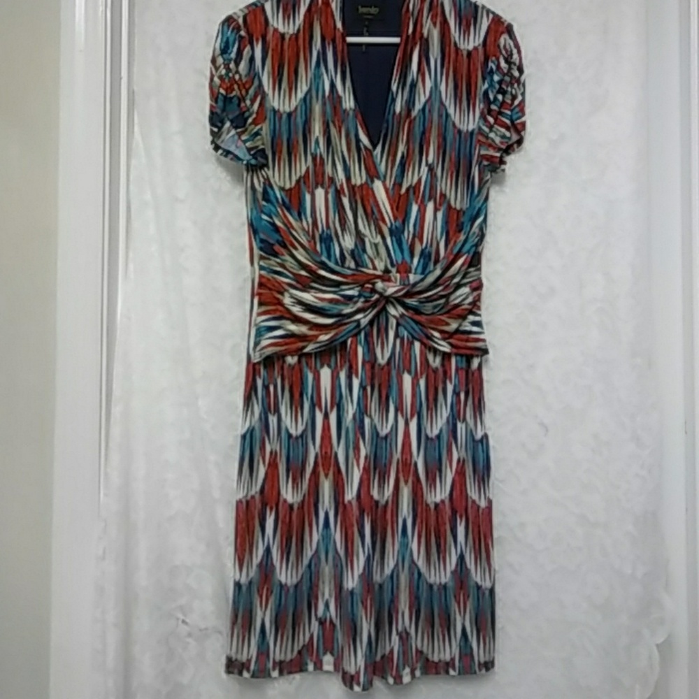 Midi Length Rushing Lightweight Dress Casual Travel Resort Feminine Multi Color